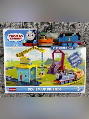 New Thomas and Friends Fix ‘Em Up Friends Track Master Kids Train Toy